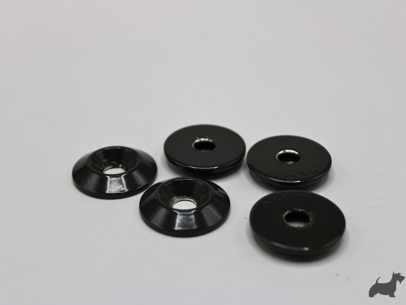 Powder Coat Black RAL Satin 7022