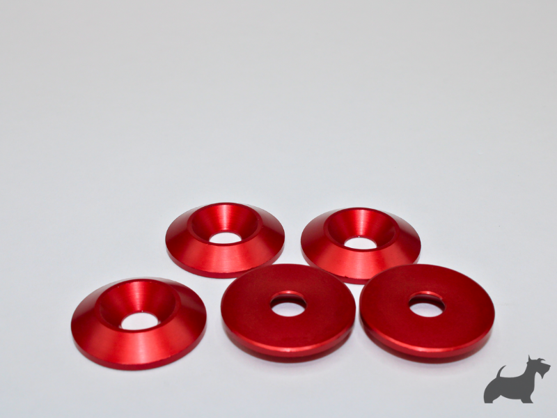 Powder Coat Red RAL 3002 Satin